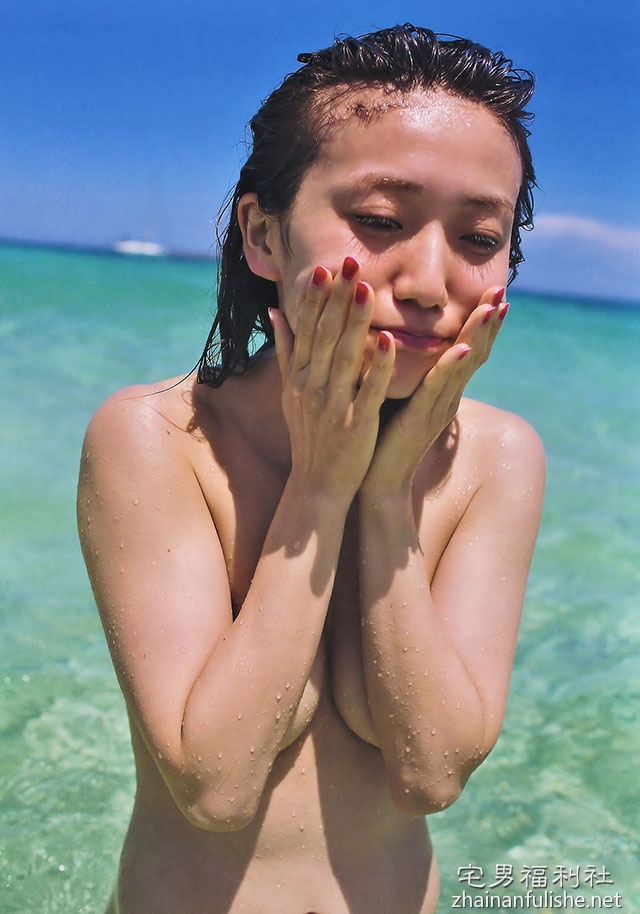 图片[5]-AKB48「大岛优子」沙滩写真欣赏，伴着半露从AKB48毕业后就大解放？-知尤园