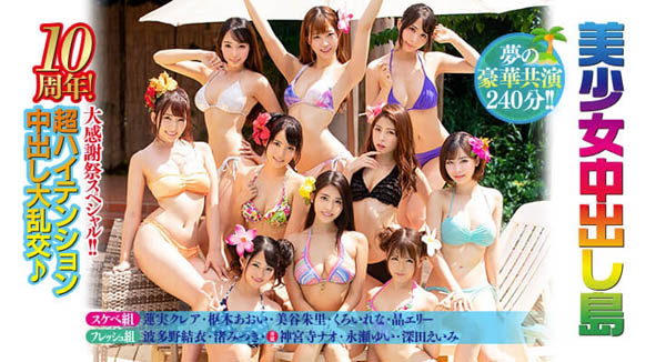 10周年大感谢祭 作品HNDS-065封面预览及内容赏析-知尤园