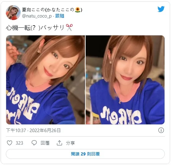 图片[3]-夏向心乃（夏向ここの）影视作品号及个人资料整理-知尤园