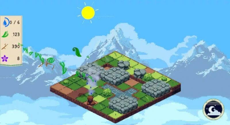 游戏《Drop and Grow》在像素世界中培育生命奇迹-知尤园